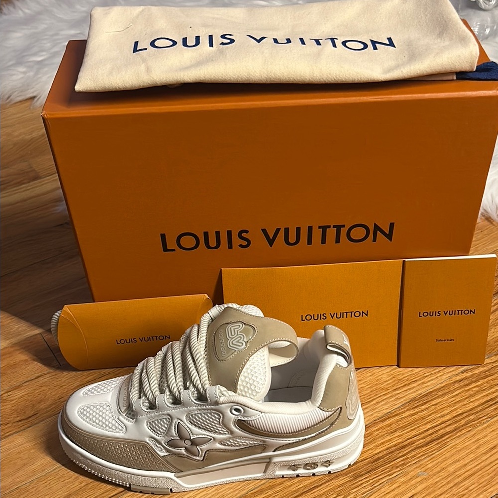 BRAND NEW 2024 SOLD OUT EVERYWHERE LOUIS VUITTON SKATE SNEAKERS!!!